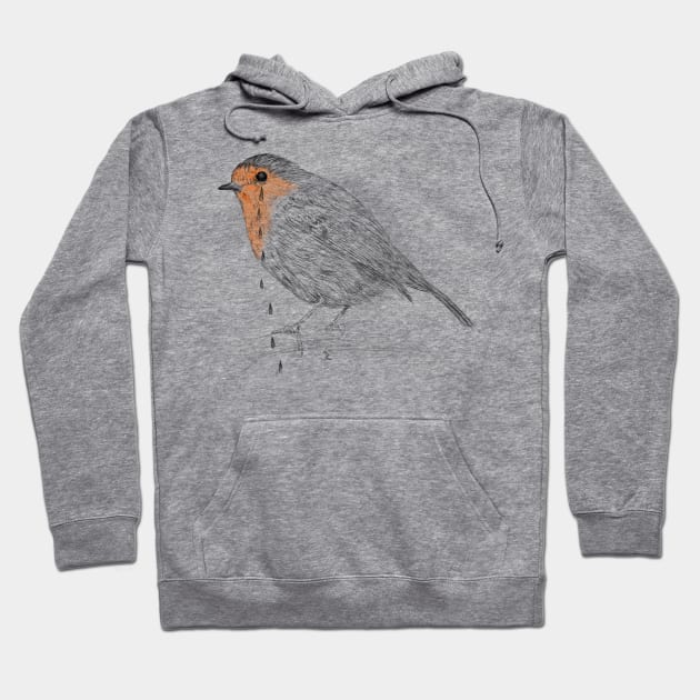 Hank Williams Robin Weep Hoodie by sixfootgiraffe